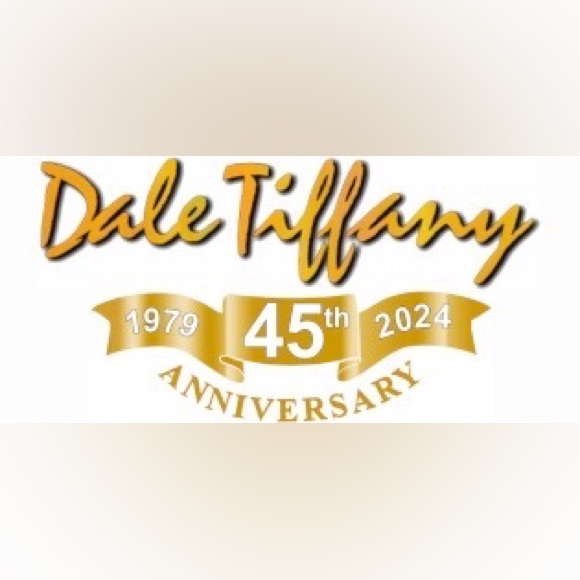 Dale Tiffany hand blown glass bowl - Picture 2 of 7